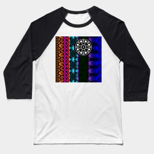 boho style pattern from mayan space ecopop Baseball T-Shirt